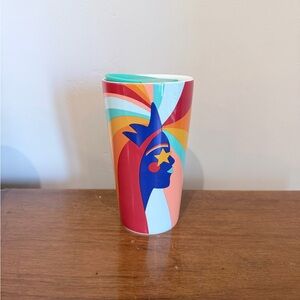 Colorful Statue of Liberty Tumbler